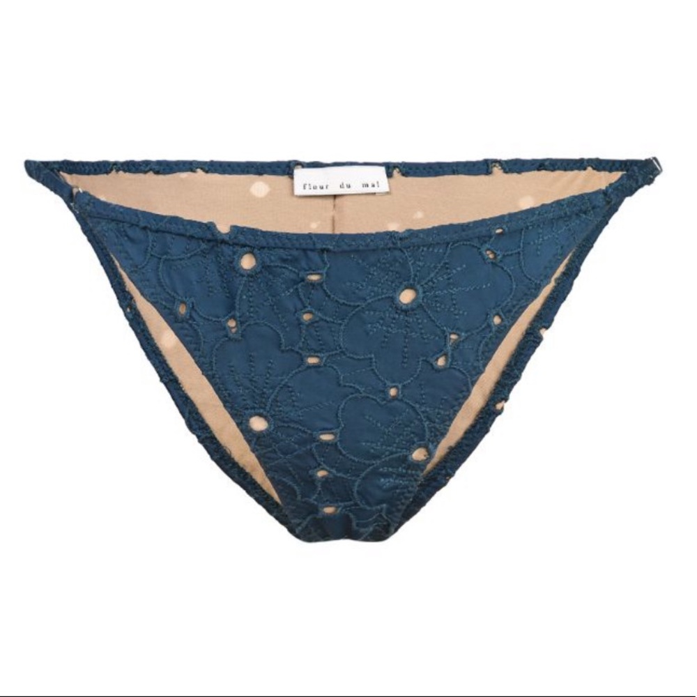 NWOT Fleur Du Mal swim bottom Size M
